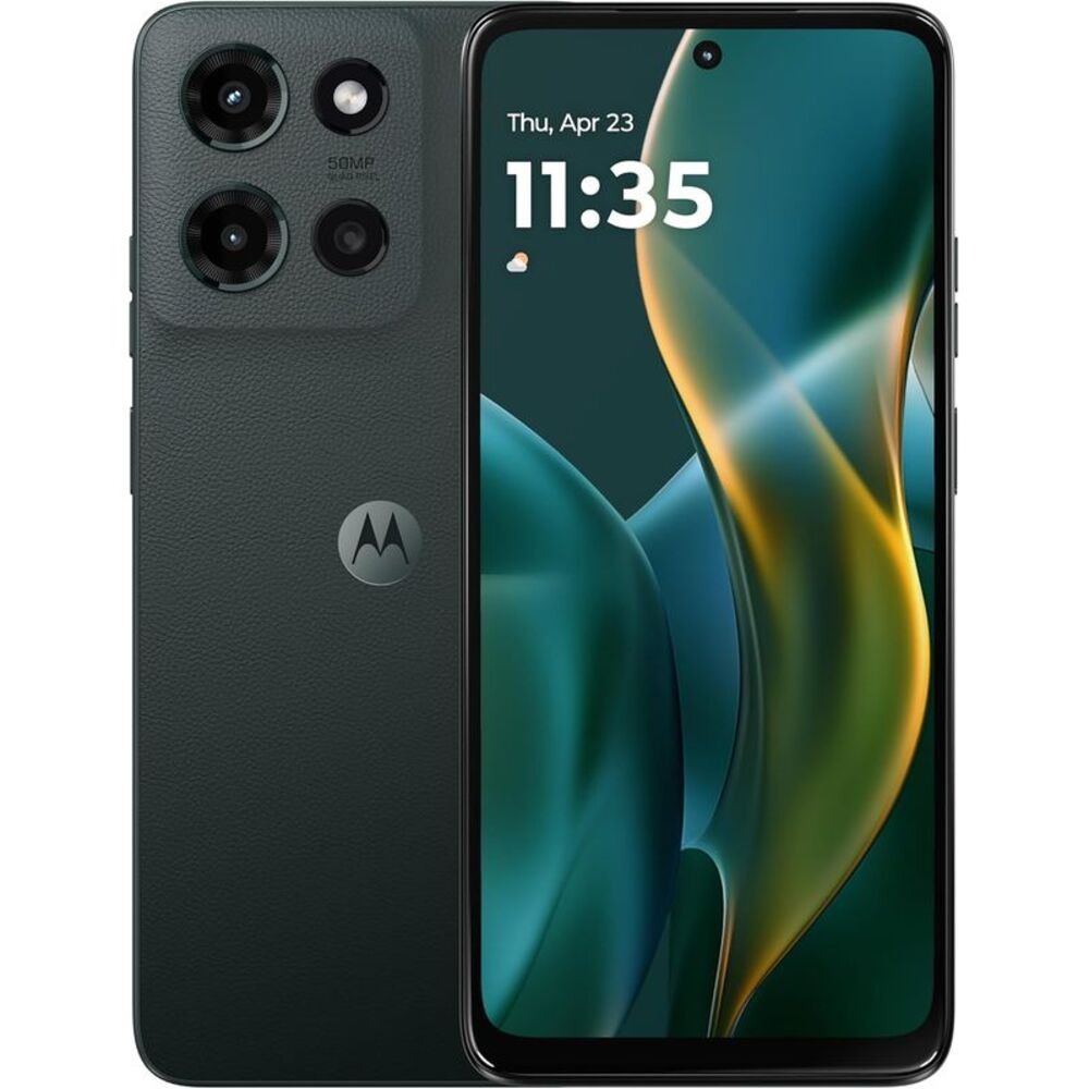 Motorola Moto G - 2025 128GB+4GB 6.7" Unlocked Android Smartphone, Forest Gray